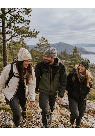 Gowith Unisex Alpaka Yünlü Katlamalı Saç Örgü Bere Siyah