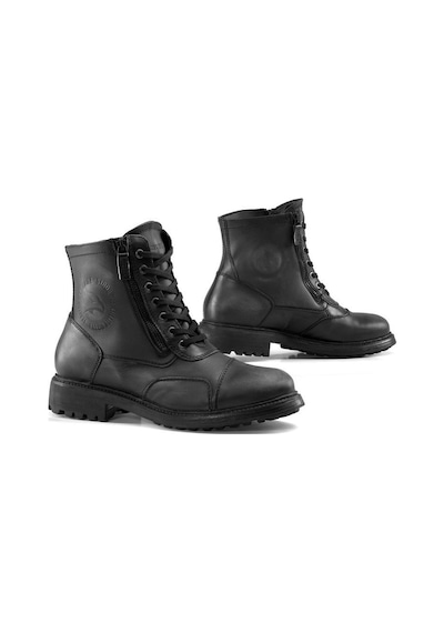 Falcon Falco Aviator Motosiklet Botu Deri Siyah
