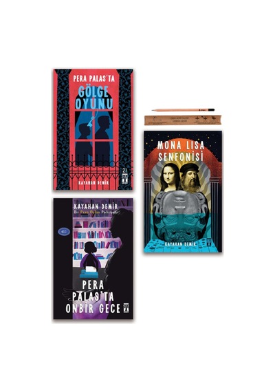 Genç Timaş Mona Lisa Senfonisi - Pera Palas Ta Gölge Oyunu - Onbir Gece Set 3 Kitap