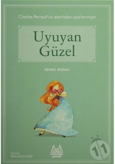 Arkadaş Yayınları Uyuyan Güzel Resimli Mavi Seri