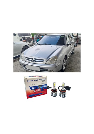 Citroen Xsara Kısa Far Ampulü H7 Duo Yeni Seri Beyaz 1997-2006