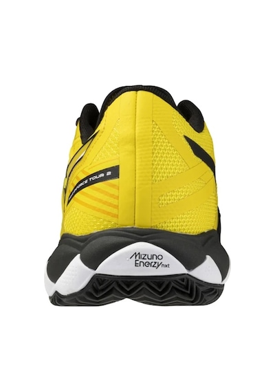 Mizuno Wave Enforce Tour 2 Erkek Padel Ayakkabısı Sarı Çok Renkli