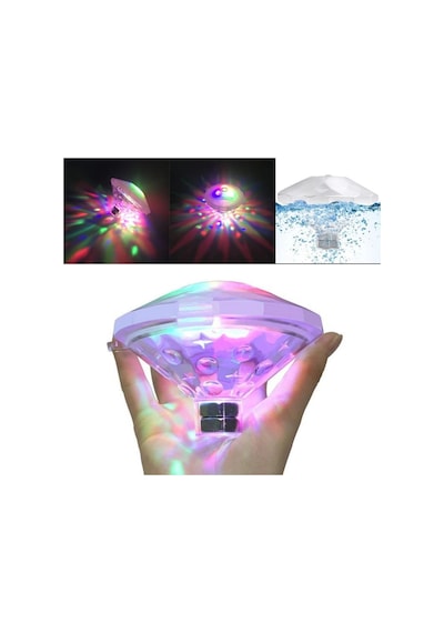 Sualtı Gece Lambası Banyo Yüzme Havuz Led Aydınlatma Çok Renkli