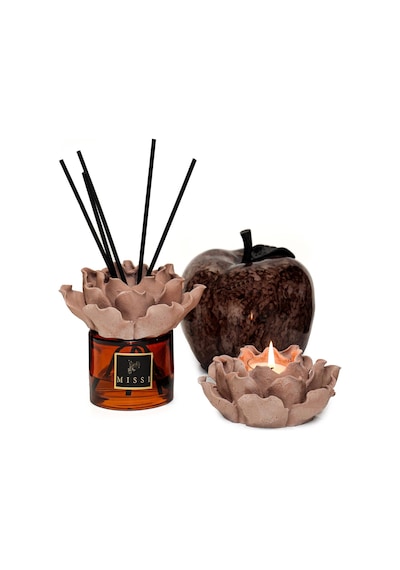 Aura Collection Oda Kokusu & Mumluk Set- Dark Amber Amber