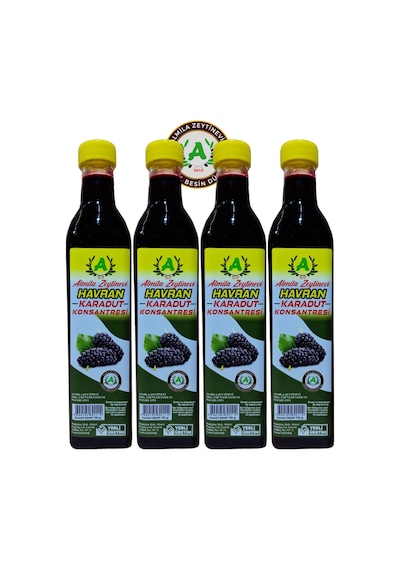 Almila Zeytinevi Doğal Karadut Özü 4 x 700 G