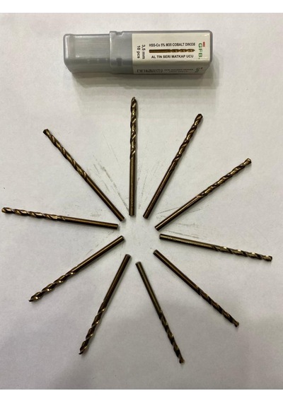 Gfb Hss-cobalt Matkap Ucu 3.5 MM 10adet