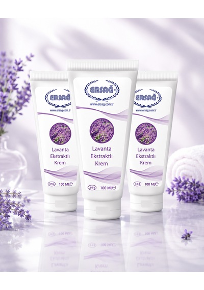 Lavanta Ekstraktlı Krem 100 Ml 3'lü Paket