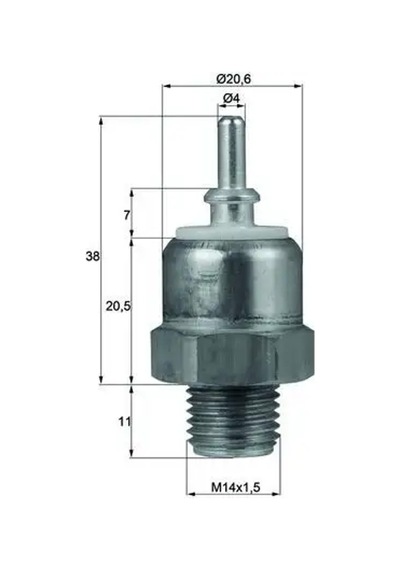 Mahle Tsw45 Fan Musiri A0065459024