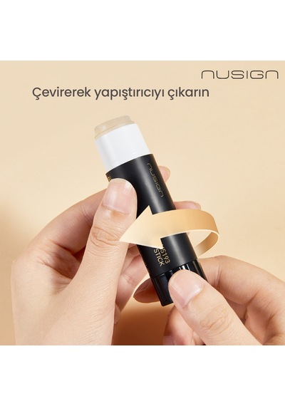 Nusıgn Güçlü Yapıştırıcı Stick 15g Şeffaf Güçlü 3 Adet