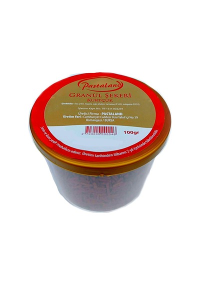 Pastaland Granül Şeker Kahverengi 100 gr