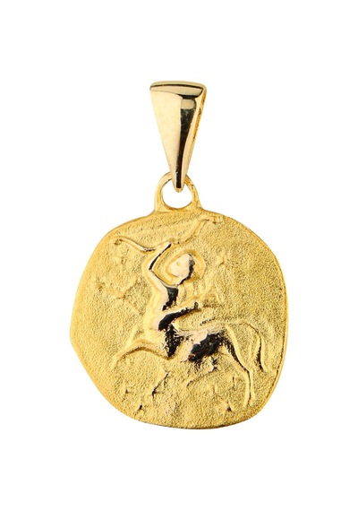 Goldkupe 14 Ayar Altın Kova Burç Kolye Ucu 1,77 Gr-6386 Altın