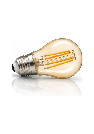 5 Adet Kendal Kes603 Led Rustik Ampul 6w Amber Işık E27 Duy