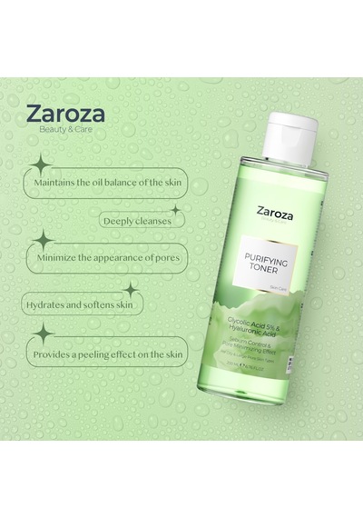 Tr Arındırıcı & Gözenek Sıkılaştırıcı Yeşil Tonik Glycolic Asit & Hyaluronic Asit 200 Ml