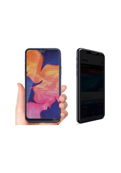Samsung Uyumlu  Galaxy A20 Privacy Gizlilik Filtreli Hayalet Cam