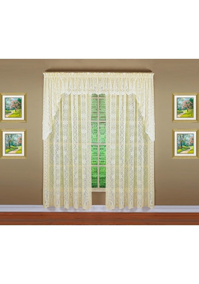 Hopewell Premium Dantel Panel 160 Cm, Krem, 58 G X 63 U