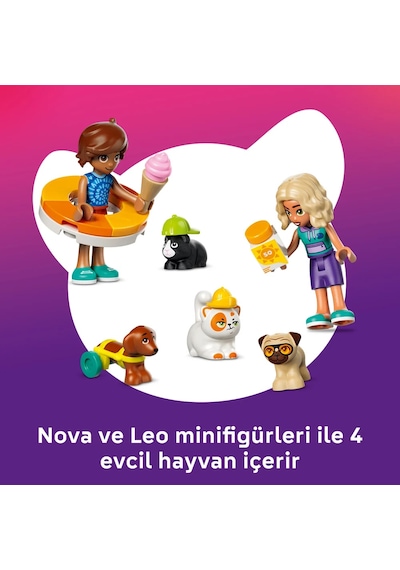 LEGO® Friends Su Parkında Eğlence 42676 - 6 Yaş ve Üzeri Çocuklar için 2 Mini Bebek İçeren Oyuncak Yapım Seti (278 Parça)
