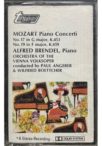 Plak Değildir Kaset Tir Kaset Mozart Piano Concerti Alfred Bren