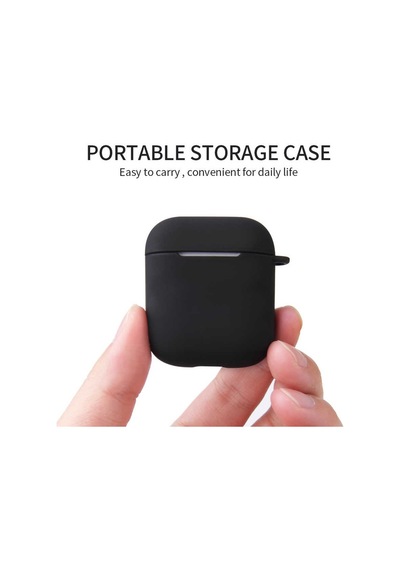 Lexroo Apple AirPods Uyumlu Kılıf Airbag 11 Silikon - Lacivert
