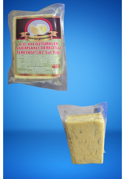 H.ö 444 Öztürkler Sarımsaklı-dereotlu Tereyağı 350 Gr