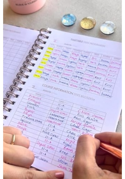 Temalı Laptop Tablet Telefon Ajanda Bullet Journal -suya Dayanıklı Etiket Genel