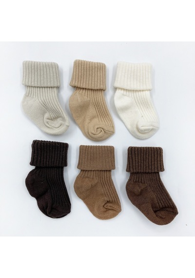 Defne Baby 6'lı Bebek Çorabı 6u004-26r3 Renkli