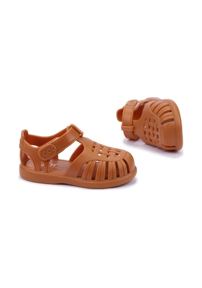 İgor S10271-215 Tobby Solıd Unisex Çocuk Sandalet Caramel 20-29 Turuncu