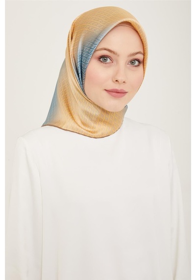 Armine Sura İpek Eşarp 24ya9104 09 - Desenli