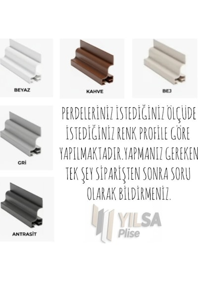 Dimout Yarı Karartma Plise Perde Katlanır Cam/ev/ofis Perdesi, İstediğin Ölçüde Gri Renkli