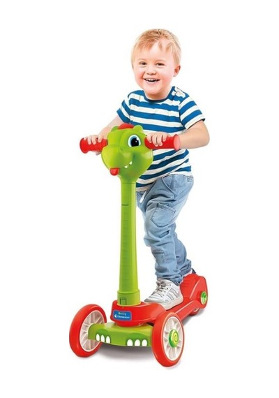 Clementoni Baby Dragon Push Scooter 17738 Çok Renkli