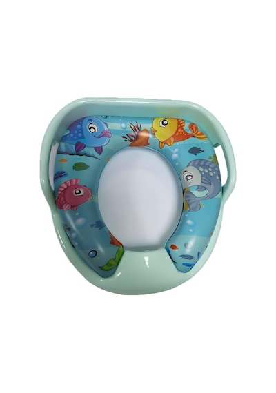 Softy Jumbo Kids - Bebek / Çocuk Klozet Kapağı Adaptörü -mint -balık