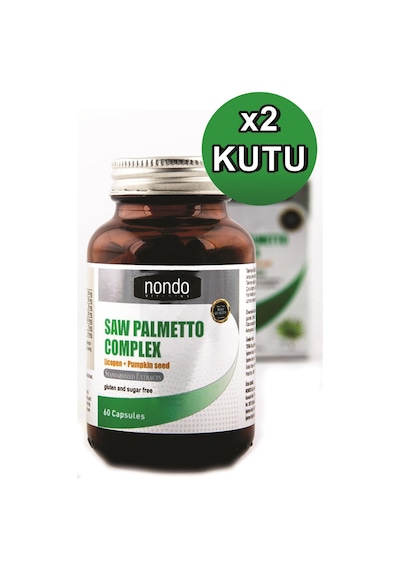 Nondo Saw Palmetto Complex 60 Kapsül 2 Adet
