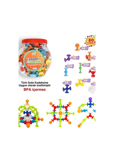 Vakum Molekül 50 Parça