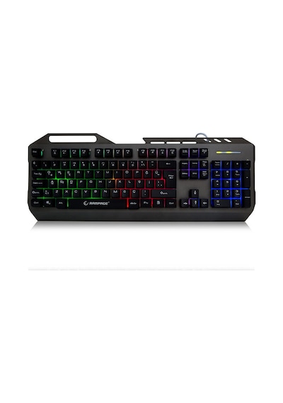 Rampage KB-R73 Usb Kablolu Aydınlatmalı Metal Kasa Gaming Q Klavye