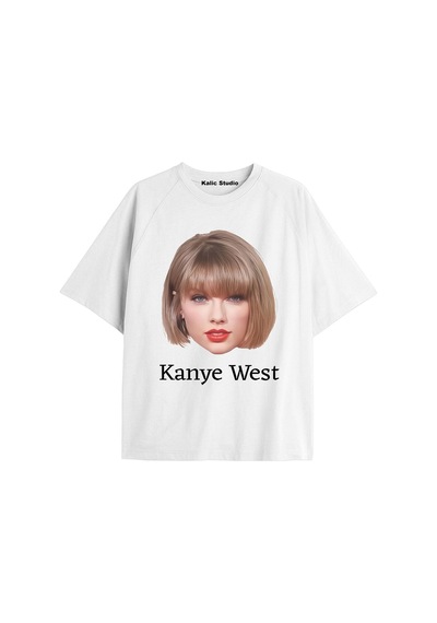 Kalic Studio Kanye West - T-shirt Beyazget106