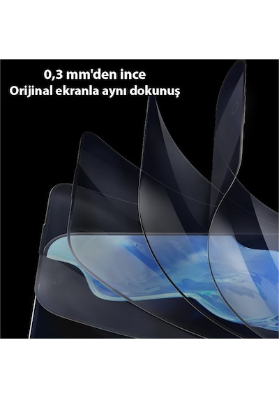 Ally Apple iPhone 15 Pro Uyumlu Privacyhayalet Full Koruma Cam Ekran Koruyucu
