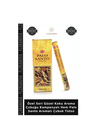 Özel Seri Güzel Koku Aroma Çubuğu Kampanyalı Hem Palo Santo Aromalı Çubuk Tütsü