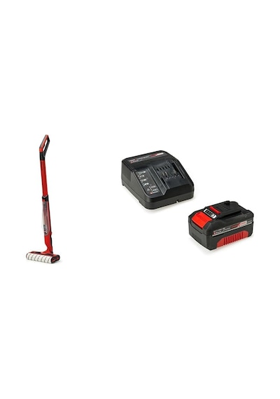Cleanexxo - Solo, Akülü Sert Zemin Temizleyici Ve Einhell 18v 4,0 Ah Pxc Starter Kit Başlangıç Seti