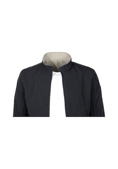 Ncs Jeans Erkek Lacivert Gri Çift Taraflı Torba Cep Slim Fit 4 Cepli Mevsimlik Mont Jeans 4506-Lacivert-Gri Lacivert - Gri