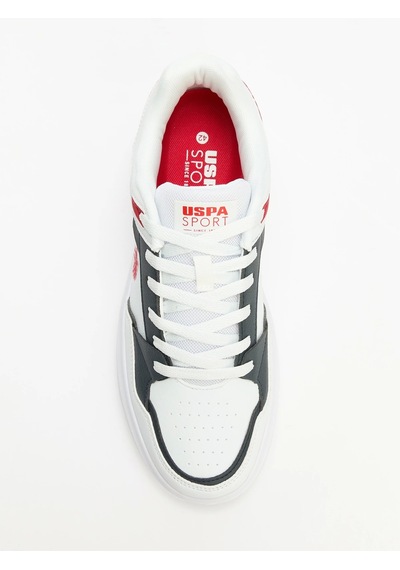 U.S. Polo Assn. U.s Polo Assn. Alucard Erkek Ayakkabi - Beyaz Lacivert Beyaz Lacıvert Beyaz - Lacivert
