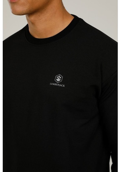 Lumberjack Erkek Sweat M-sn75 3fx Siyah