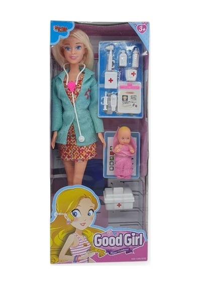 Aksesuarlı Model Bebek Doktor Seti - 115225a Lisinya
