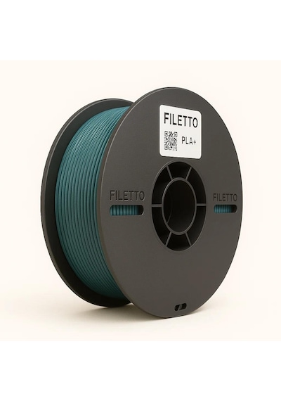 Filetto Pla+ Filament 1.75mm 1 Kg - Petrol Yeşili