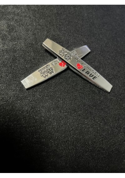 Volkswagen Love Metal Çamurluk Logo 2 Ad Car Logo Arma Oto Aksesuar Vwloveidealaksesuar