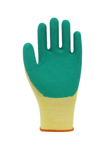 Pl550 Polyester Örme Lateks Işçi Eldiveni 10 Numara 3 Çift