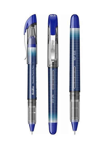 Mavi Pilot Kalem Nb-68 Needle Point Pen 5 Adet Scrikss Pilot Kalem 0.5 Mm İğne Uçlu Kalem İnce Uçlu Likit Mürekkepli Mavi