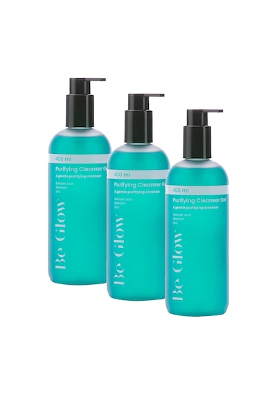 Be Glow Purifying Cleanser Gel Yüz Temizleme Jeli 400 Ml 3 Paketi