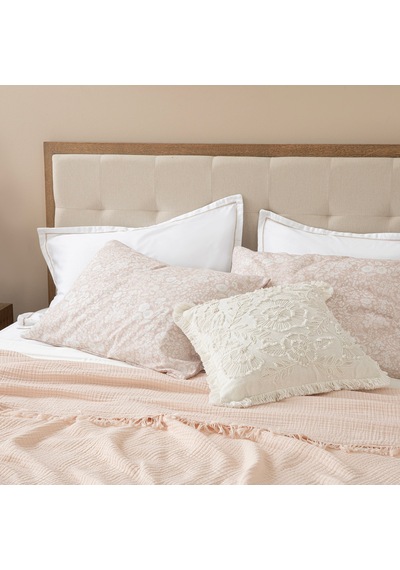 Marfa Çift Kişilik Pike 200x220 Cm Pudra