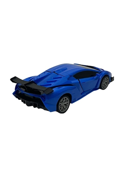 Uzaktan Kumandalı Robota Dönüşen Araba Ferrari - Mavi