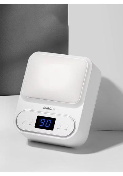 T9 Deri Yüzeyli Manikür Tırnak Kurutucu Uv Led Lamba Protez Tırnak Lambası Beyaz 48w