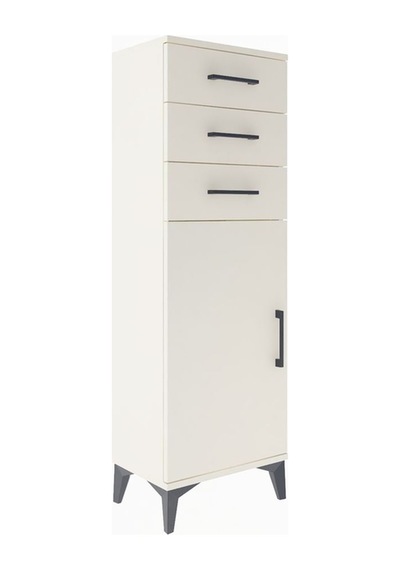 Arges Dolap 3 Çekmeceli Tek Kapaklı 44x30x134 Aytaşı-aytaşı Aytaşı